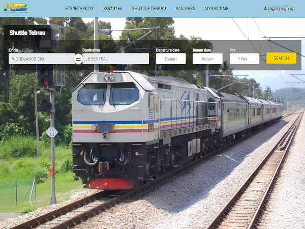 KTM Shuttle Tebrau Website